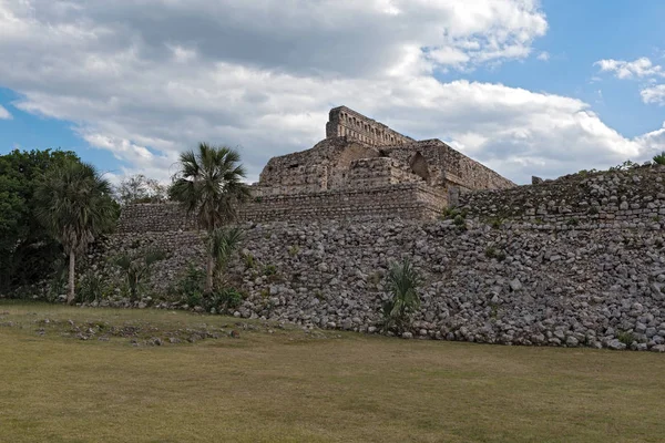 Las Ruinas Antigua Ciudad Maya Kabah Yucatán México — Foto de Stock