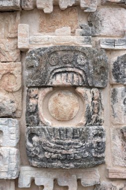 Kadim Maya şehrinin kalıntıları Kabah, Yucatan, Meksika.
