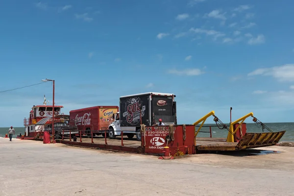 Chiquila Mexiko März 2018 Der Hafen Von Chiquila Quintana Roo — Stockfoto