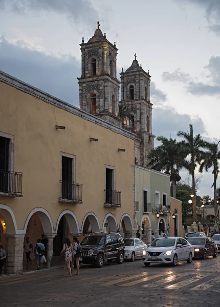 Valladolid México Março 2018 Catedral San Gervasio Cidade Velha Valladolid — Fotografia de Stock