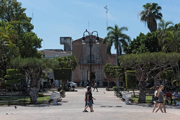 Merida México Marzo 2018 Entrada Casa Montejo Museo Desde 1549 — Foto de Stock