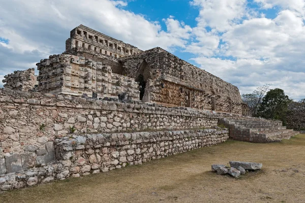 Las Ruinas Antigua Ciudad Maya Kabah Yucatán México —  Fotos de Stock