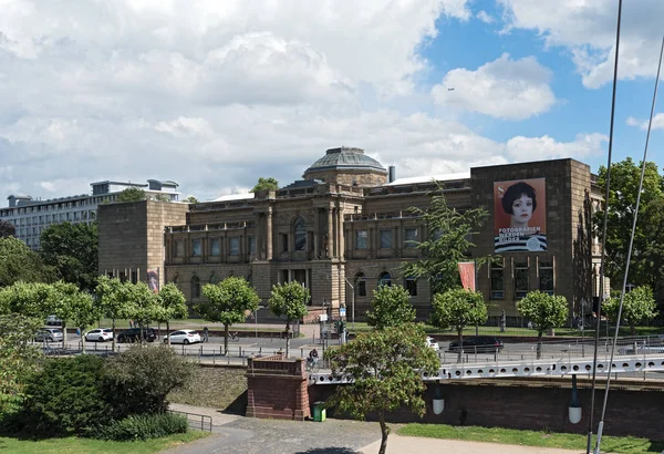 FRANKFURT AM MAIN, GERMANY-JUNE 07, 2017: staedel museum, art museum in frankfurt am main, germany