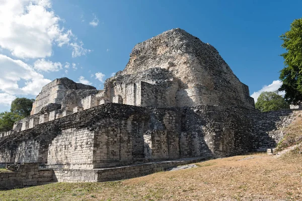 Las Ruinas Antigua Ciudad Maya Hormiguero Campeche México — Foto de Stock
