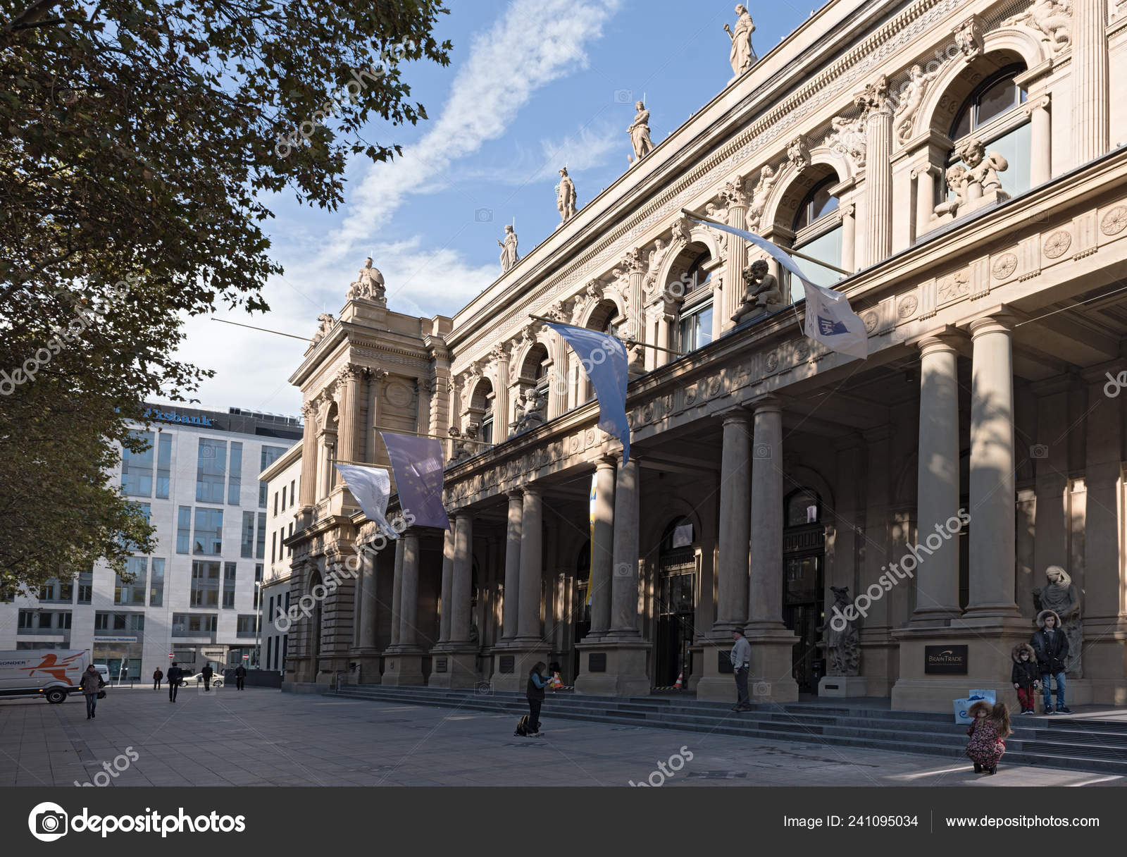 Frankfurt 2017 Main Septiembre Edificio Fráncfort Alemania Del Bolsa QCrxhdst