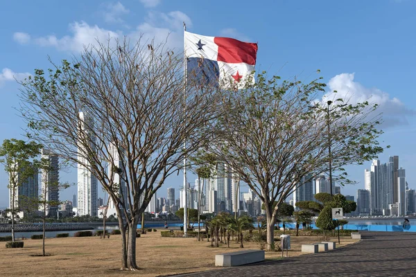 Panorama miasta Panama, stolica Republiki Panamy — Zdjęcie stockowe
