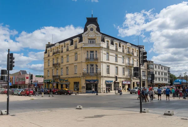 Áreas Punta Criança Fevereiro 2020 Edifício Histórico Centro Punta Arenas — Fotografia de Stock