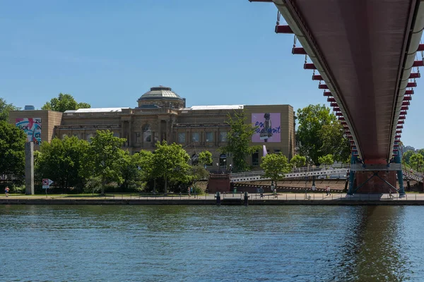 Frankfurt Main Germany Hazi Ran 2020 Staedel Müze Frankfurt Taki — Stok fotoğraf