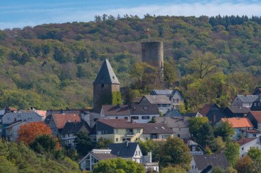Altweilnau ve Altweilnau kalesinin kalıntıları, Hesse, Almanya