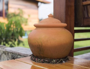 Turkish vintage kavanoz kadar kapatın.