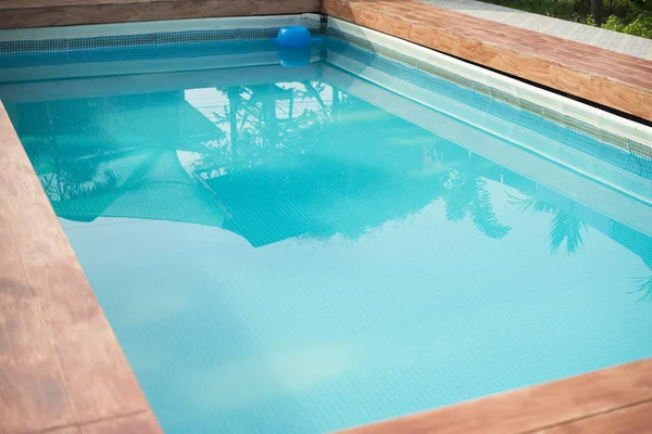 Close up swim pool in relax concept.