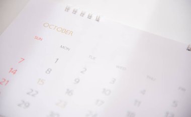 Bulanık Takvim sayfasında planlama kavramı.