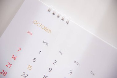 Bulanık Takvim sayfasında planlama kavramı.