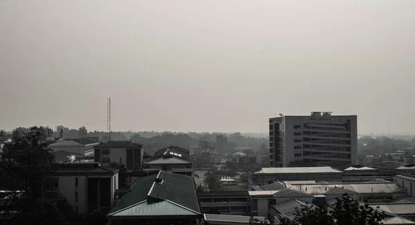 Fumo PM2.5 in Thailandia . — Foto Stock