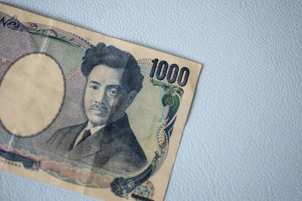 Close-up Japan bankbiljet 1000 yen. — Stockfoto