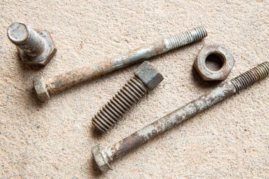 doku üzerinde vida yakın.