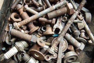 doku üzerinde vida yakın.