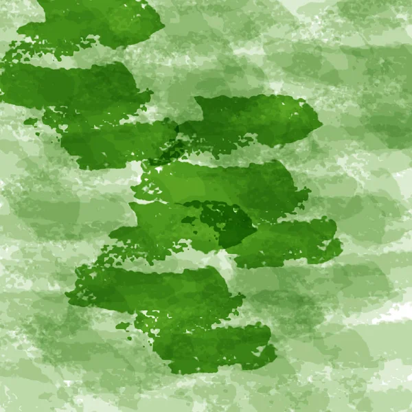 Abstract groen water kleur achtergrond. — Stockfoto