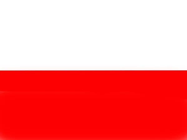 Polska flaga kolor czerwony i biały. — Zdjęcie stockowe