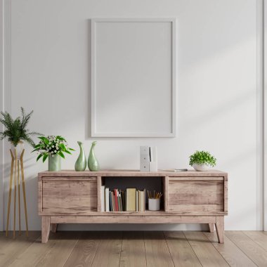 Dolabın içini 3D biçimlendirerek poster çerçevesini düzenle