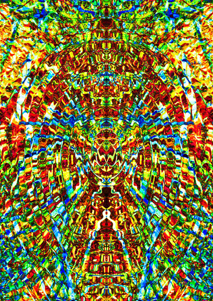 Абстрактная гобелен в разноцветном стекле для использования в качестве фона
.