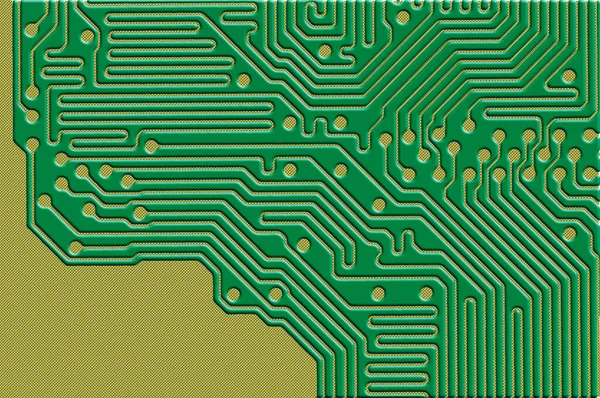 Disegno Del Circuito Stampato Utilizzare Come Sfondo Modello — Foto Stock