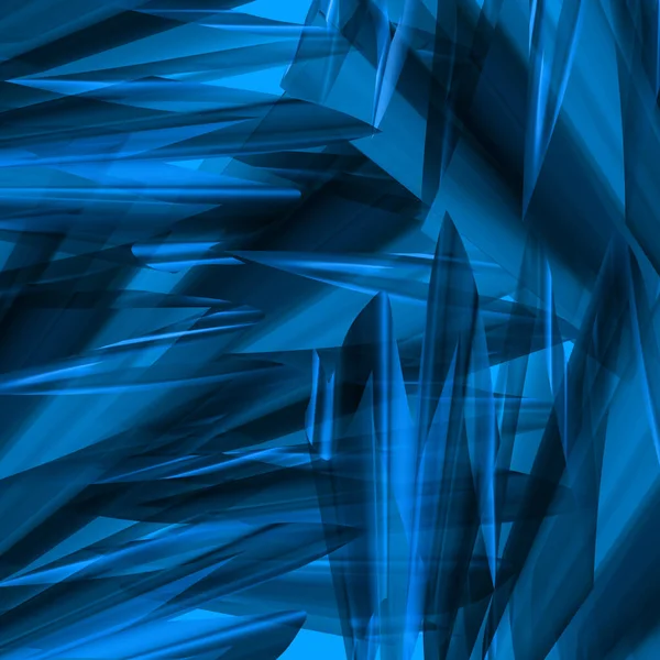Dynamiczny Futurystyczny Kątowy Niebieski Abstrakt — Zdjęcie stockowe