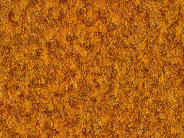 Altın liflerin soyut bir arkaplanı.