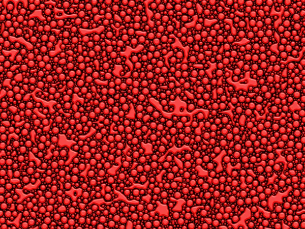 Abstract Background Red Blobs Black — Stock Photo, Image