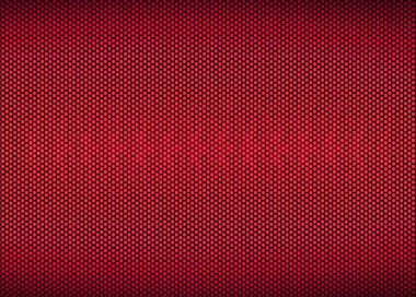 Siyah ağ arkaplan ile kırmızı noktaların soyut yarım ton deseni