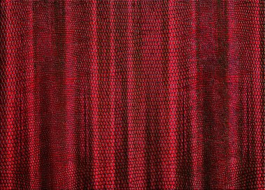 Arka plan ya da doku olarak kullanmak için yılan derisi baskı perdesi kırmızı ile