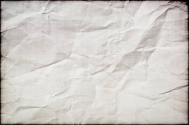 Kopya alanı olan bir arkaplan olarak kullanmak için buruşuk bir parşömen sayfası