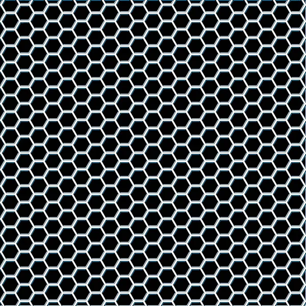 Tråd Mesh Abstrakt Mönster Hexagoner Bikaka Design För Bakgrund — Stockfoto