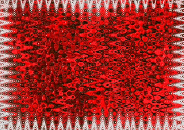 Art Abstrait Impressionniste Rouge Grunge Peint Dans Des Huiles Avec — Photo