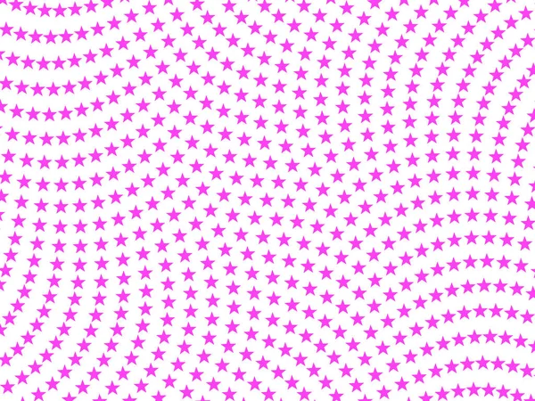 Delicate Abstract Halftone Pattern Swirling Stars Pastel Pink White Background — Stock Photo, Image