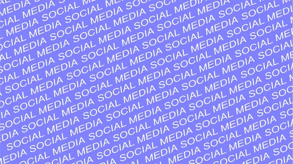 A simple background using the words Social Media