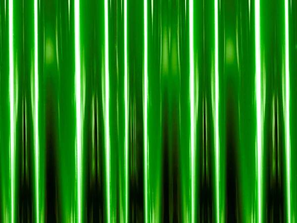 Eine Glänzende Plissierte Seidenvorhangtextur Für Den Einsatz Als Hintergrund Grün — Stockfoto