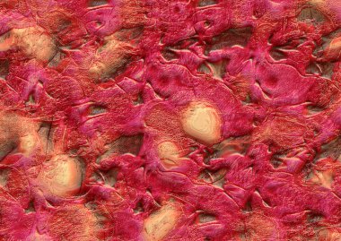 Et ve yağ yığınlarının soyut yakın çekimi.