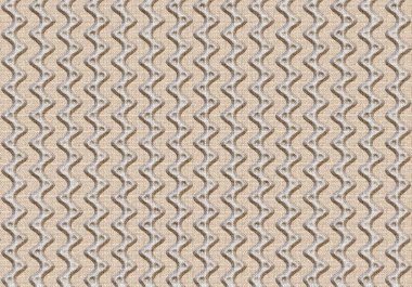 Dikey zigzag dalgalı çizgileri olan bir tuval dokusu