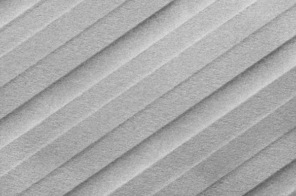 Closeup Grey Fabric Pleats — Stock Photo, Image
