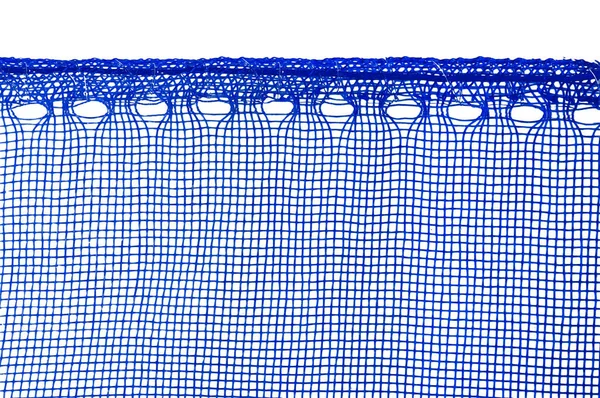 Uma Imagem Macro Borda Fita Azul — Fotografia de Stock