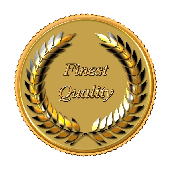 Altın defne çelengi en iyi kalite için tasarlandı