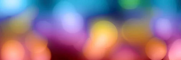 Abstract Soft Focus Romantic Multicolor Bokeh Background — Stock Photo, Image