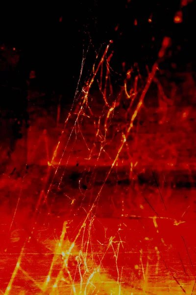 Lava Derretida Vulcânica Abstrato Artístico — Fotografia de Stock