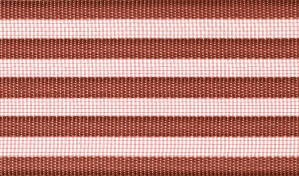 Brown Striped Ribbon Texture Macro Close — Stock Photo, Image