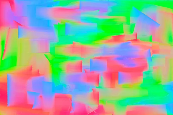 パレットナイフスミア付き多色テクスチャペイント抽象アート — ストック写真