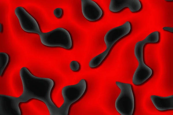 Kırmızı Siyah Minimalist Modern Soyut Bir Arkaplan — Stok fotoğraf