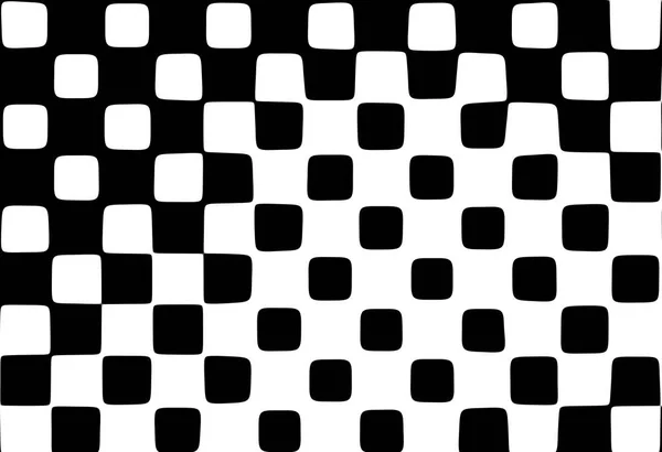 Ein Schwarz Weiß Kariertes Muster Design Tapete Hintergrund Nahaufnahme — Stockfoto