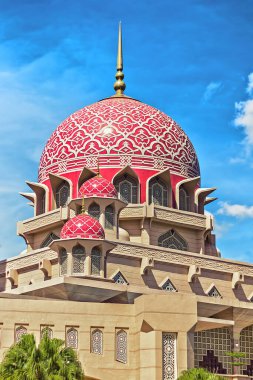Putrajaya 'daki bir cami kubbesinin mimari tasarımı