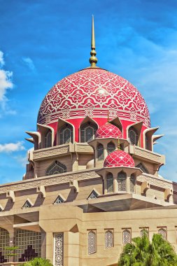 Putrajaya 'daki bir cami kubbesinin mimari tasarımı